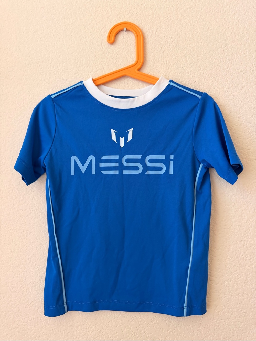 MESSI Blue Athletic Tee